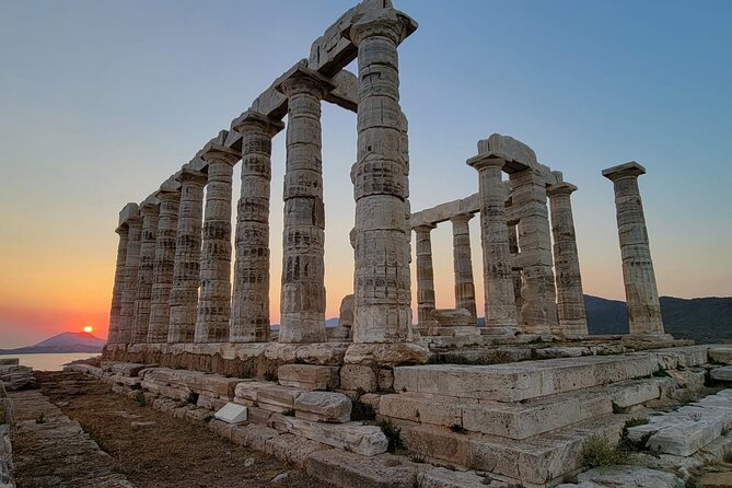 Cape Sounio and Temple of Poseidon Half Day Private Tour - Cape Sounion at sunset: why this half-day schedule hits right