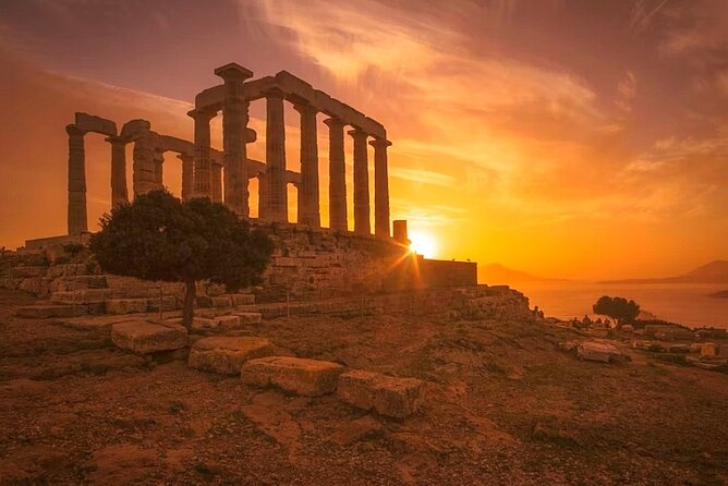 Cape Sounio and Temple Poseidon Tour with Swimming - Driving times, airport pressure, and why your choice of option matters