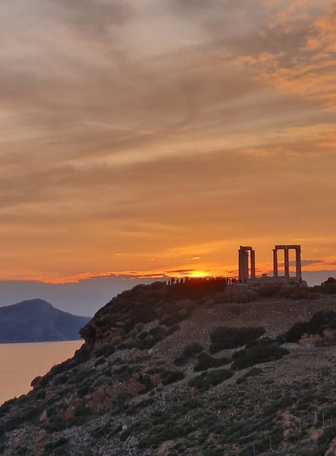 Cape Sounio: Private Sunset Tour to Temple of Poseidon - From Athens: Riviera road time and the Saronic Gulf view