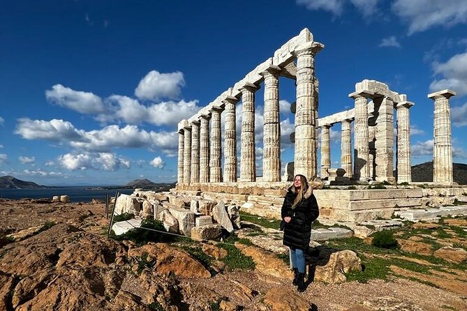 Cape Sounio Temple of Poseidon & Athenian Riviera Tour(+swimming) - Pickup and the Vouliagmeni lake + bougatsa breakfast stop