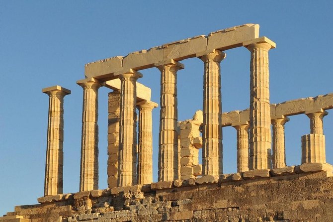 Cape Sounio & Temple of Poseidon Tour - Stop 1: Archaeological Site of Sounion and the rocky promontory walk