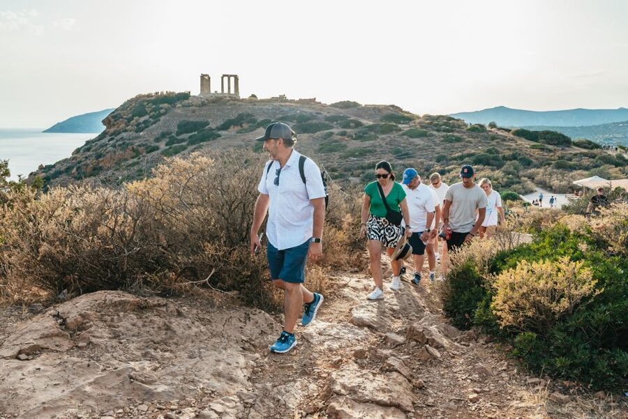 Cape Sounion & Temple of Poseidon: Small Group Tour - Cape Sounion viewpoints: where you get your first proper look