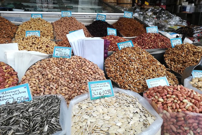 Christmas food and walking tour in Athens - Stop 6: Monastiraki—honey, olive oil quality, and suvlaki