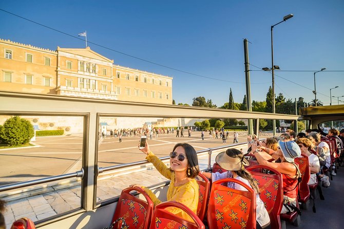 City Sightseeing Athens, Piraeus & Beach Riviera Hop-On Hop-Off Bus Tours - Athens Line: Syntagma to Monastiraki with museum stops in between