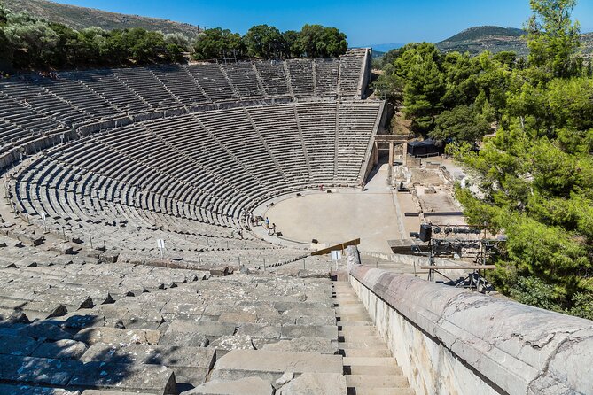 Corinnt Canal, Epidaurus, Nafplio and Mycenae, Private Day Tour - Epidaurus: theatre first, then the healing sanctuary