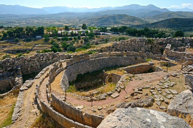Corinth Canal, Ancient Corinth, Mycenae and Nafplio Private Tour from Athens - Acrocorinth: The Mainland Acropolis With Big Views and Steep Potential