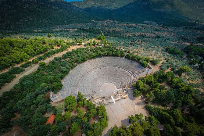 Corinth Canal, Mycenae, Nafplio and Epidaurus Private Tour from Athens - Corinth Canal: 20 minutes of isthmus views from the steep walls