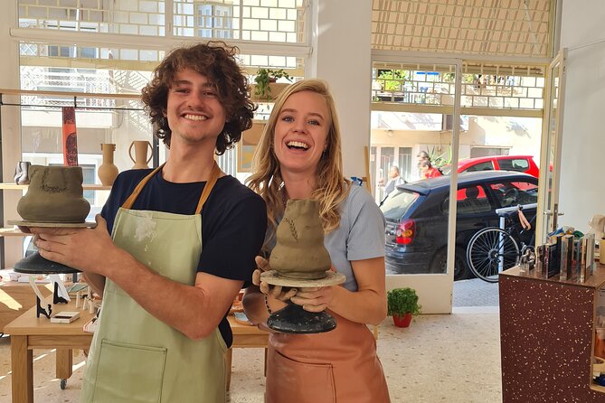 Create and paint your own ceramic piece in a workshop in Athens - Leaving your piece: drying, firing, glazing, and why it takes time