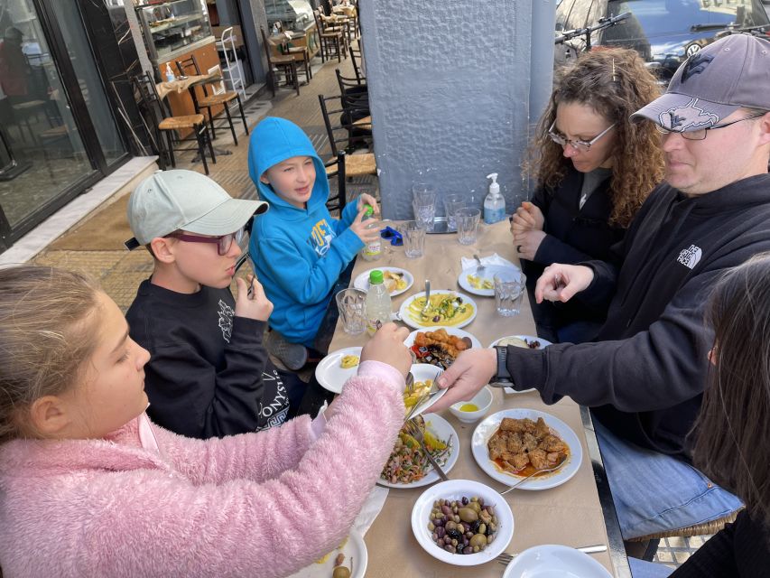 Delicious food tour for families 15+ iconic Greek foods - Tips to make the 3.5-hour walk easier for kids