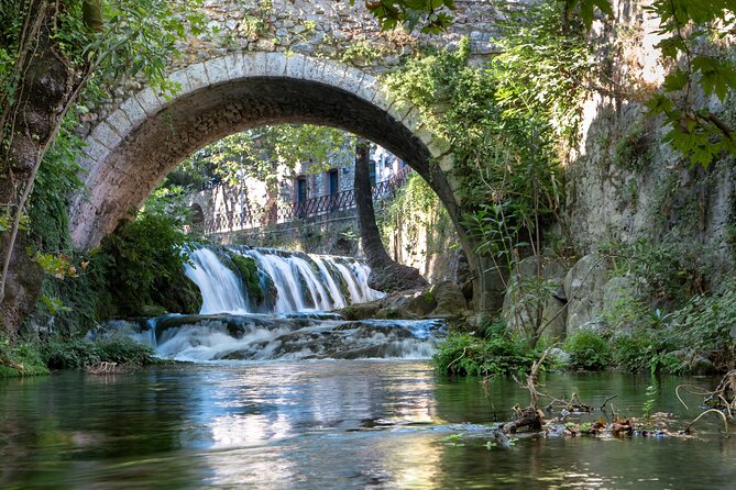 Delphi, Arachova and Levadia Krya Springs, Private Day Tour - Tholos of Athena Pronaia and the Athena sanctuary: circular architecture with answers missing