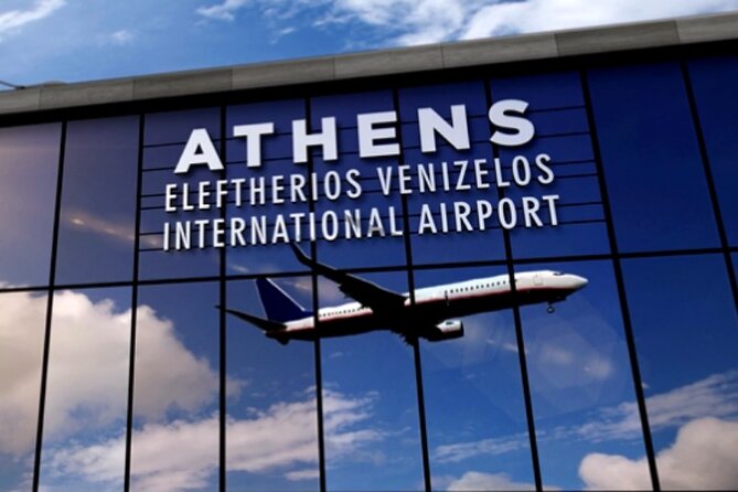 Departure Transfer from Athens City to Athens Airport - On the road: a 45-minute transfer to Eleftherios Venizelos