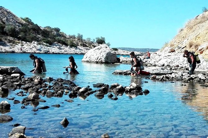 Double Shore Dive (certified divers) - From the Piraeus meetup to gear-up: how the day flows