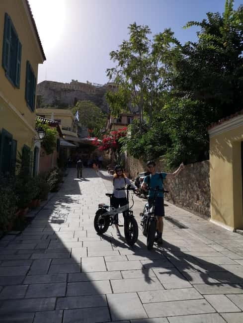 E-Bike Tour of the Historical Center of Athens - Route along Dionysiou Aeropagitou: Acropolis and the New Acropolis Museum