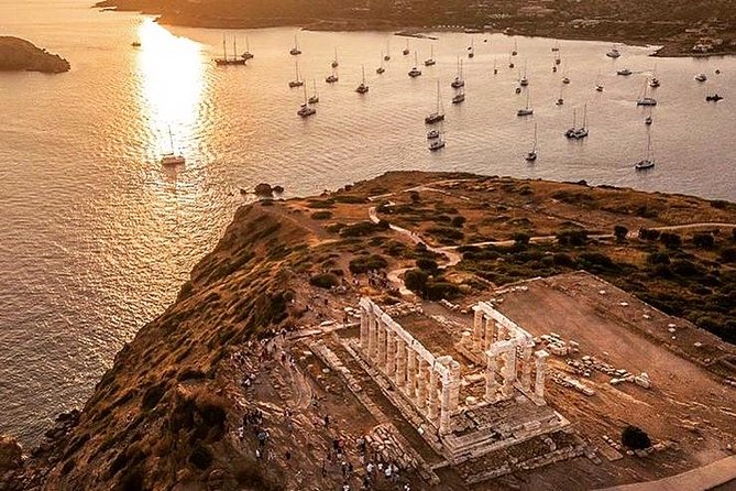 Enjoy Cape Sounio Private Majestic Sunset With Seaside Dinner - The Athens Riviera drive: photo stops without the stress