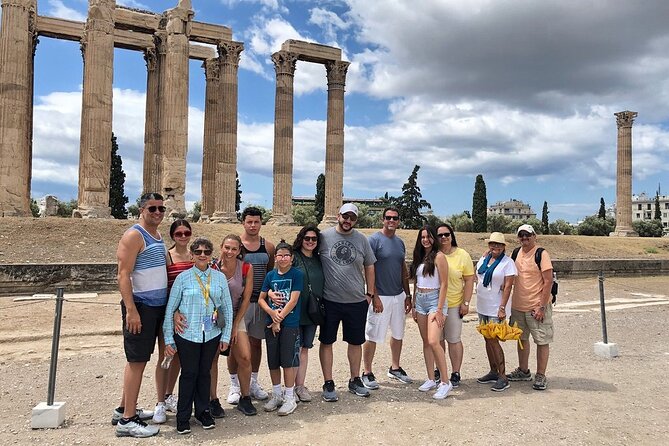 Essential Athens and Cape Sounion, Poseidon's Temple, Private Day Tour - Olympian Zeus, Panathenaic Stadium, and Hadrian’s Arch Without Losing Momentum
