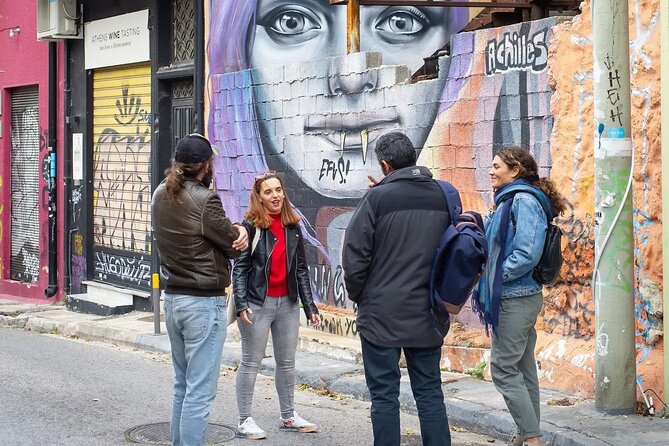 Explore Athens Street Art & Street Food Extravaganza - The guide impact: friendly pace, strong stories, and even help for slow walkers