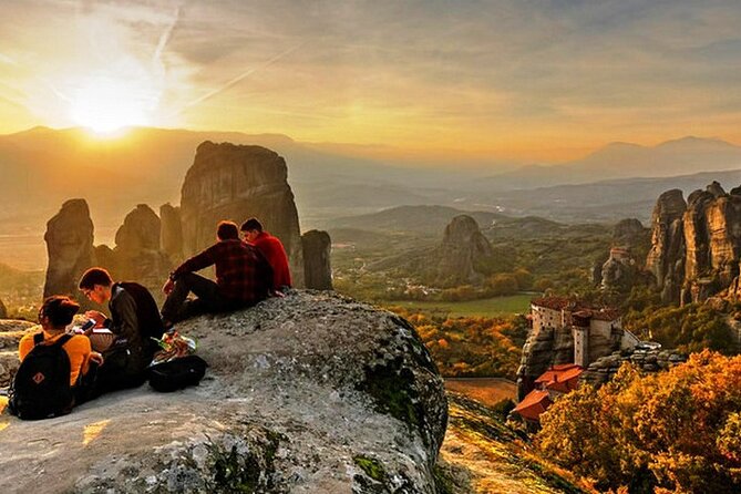 Explore Central Greece with an affordable 2 days tour to Meteora - Delphi archaeological site: where myth meets stone
