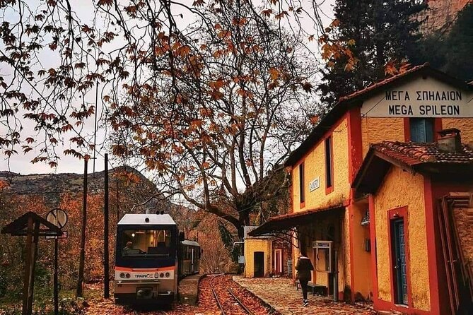 Explore Corinth & Mythical Cave of Lakes, Ride Cog Rail Plus Meal - Leaving Athens with a driver who actually gets you there