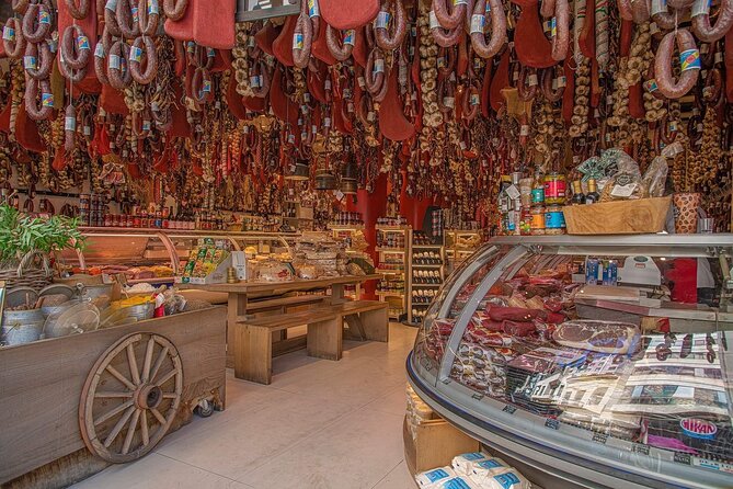 Feast on Athens: LGBTQ+ Walking Food Tour - Stop 3 on Evripidou: Spice Shops, Tea Tasting, and Charcuterie