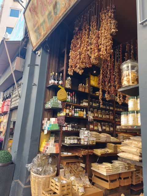 Food Experience in Athens including Unlimited Lunch - Stop 3: Evripidou Street shopping with food in mind