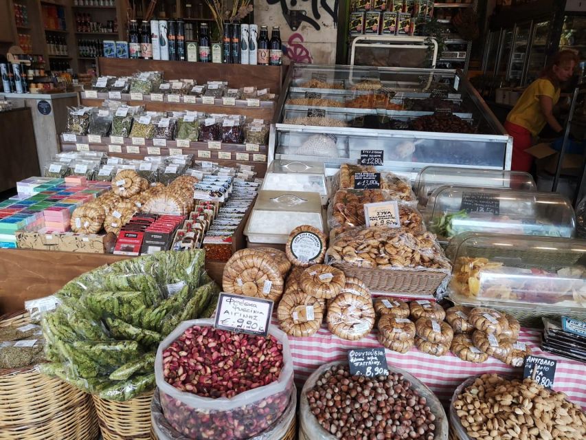 Food Tour - The tasting lineup: yogurt, loukoumades, bougatsa, souvlaki, and more