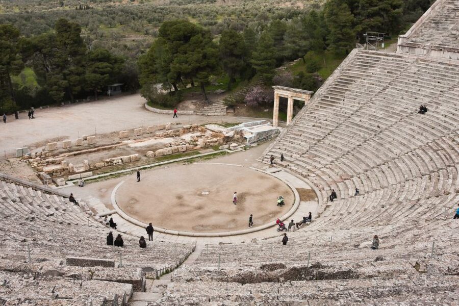 From Athens: 4-Days Classical Tour with Meteora - Day 1 From the Corinth Canal to Epidaurus and Mycenae, Then Down to Olympia