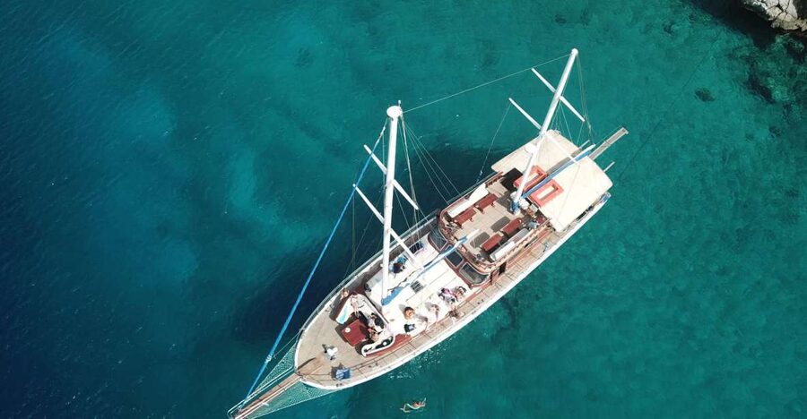 From Athens: Agistri, Moni & Aegina Day Cruise with Swimming - A Wooden-Yacht Style Day Across the Saronic Gulf