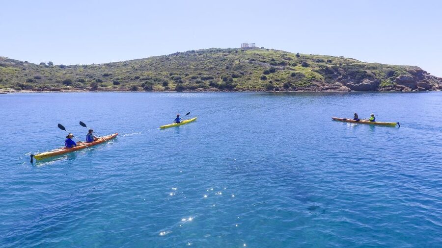 From Athens: Cape Sounion Guided Kayaking Tour with Lunch - Sea kayaking to Cape Sounion: a day with built-in wow