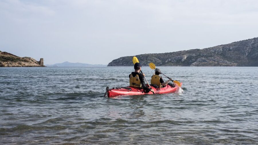 From Athens: Cape Sounion Guided Kayaking Tour with Lunch - Rest stops at Archi Island or Legrena beaches (with a swim break)