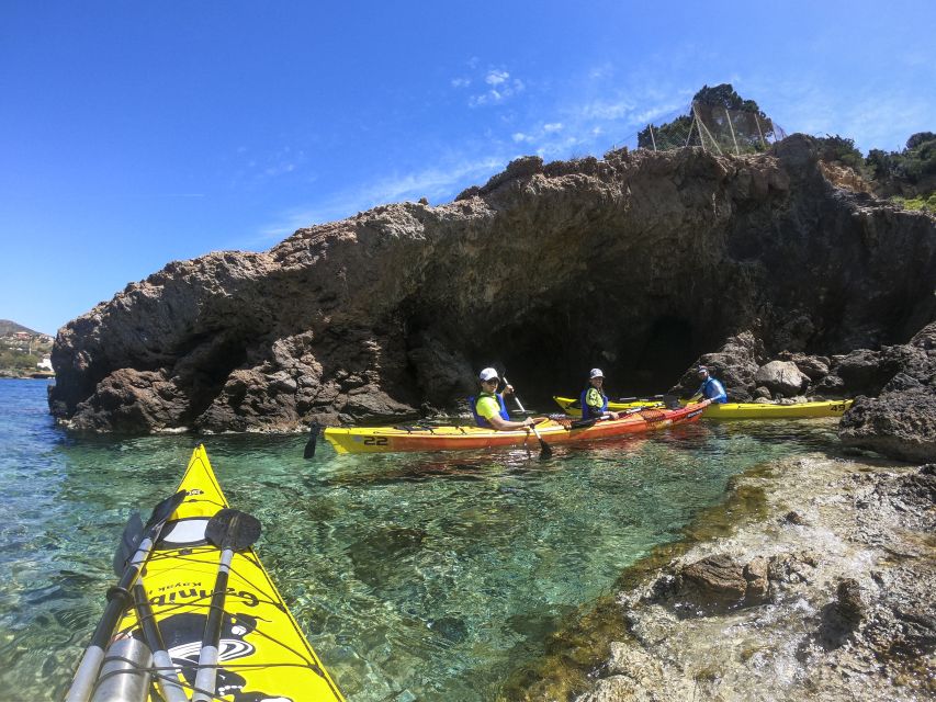 From Athens: Cape Sounion Guided Kayaking Tour with Lunch - Paddling the Athenian Riviera: cliffs, beaches, and tight coastline views