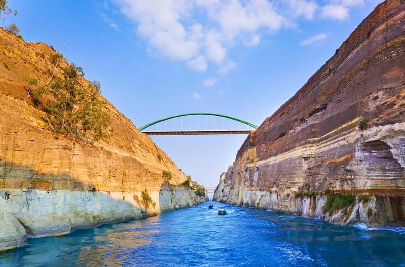 From Athens: Explore Ancient Corinth & Charming Nafplion - Corinth Canal: the quick stop that sets the mood