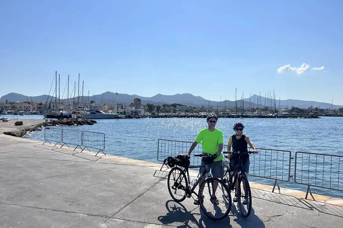 From Athens: Exploring Aegina Island by Bike - Back to Piraeus and the ride home to Flat Tyres