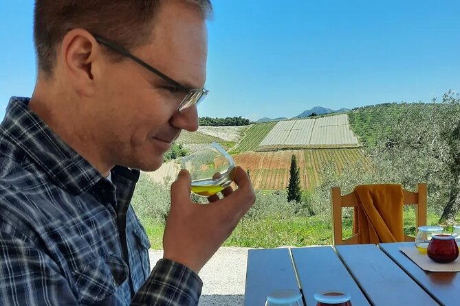 From Athens: Olive Oil Tasting, Olive Grove & Wine Experience - Leaving Athens: Corinth Canal stop and a quiet countryside reset