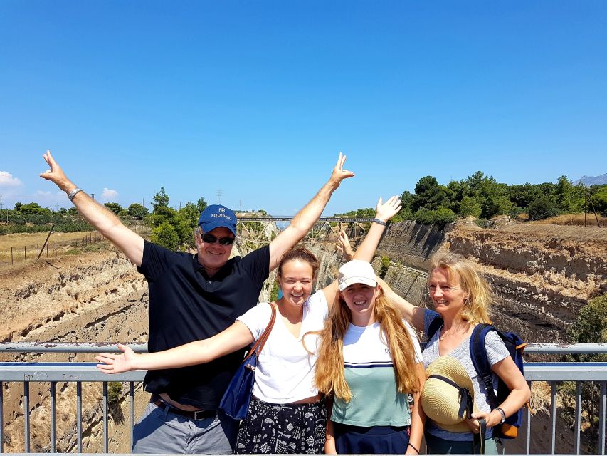 From Athens: Private Anc. Corinth, Temple of Hera, Blue Lake - The Drive and the Big Picture: Corinth Across Eras