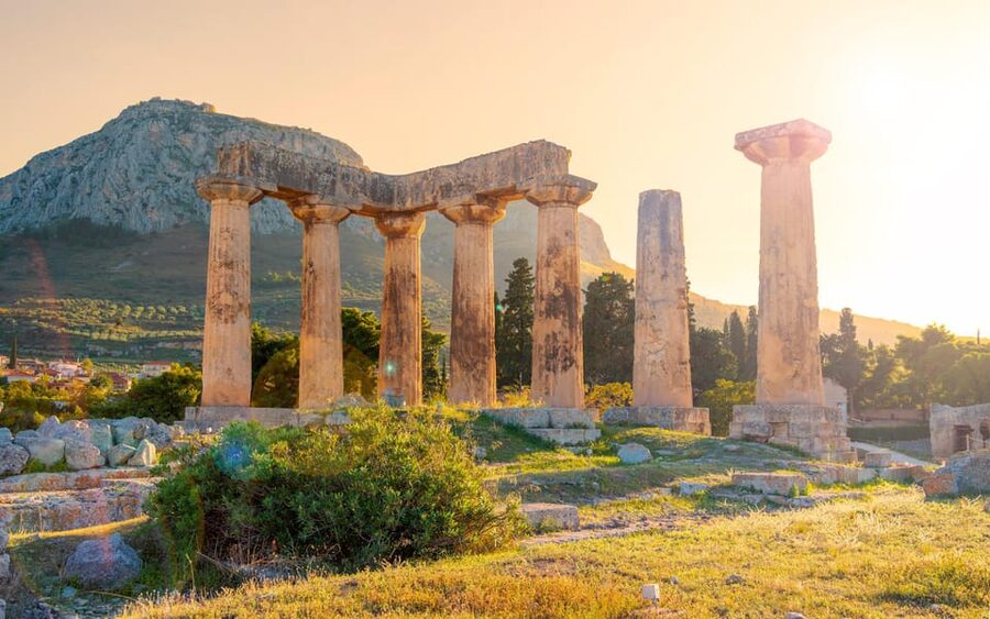 From Athens: Private Anc. Corinth, Temple of Hera, Blue Lake - Isthmus Canal View Stop: Fast, But Worth It