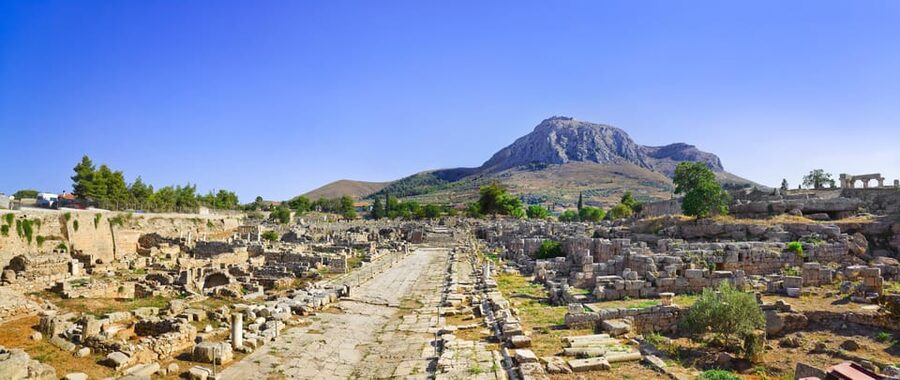 From Athens: Private Anc. Corinth, Temple of Hera, Blue Lake - Ancient Corinth: St Paul’s Footsteps in a Walkable City