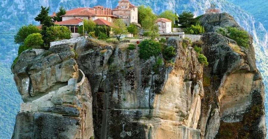 From Athens: Private Day Trip to Meteora - Varlaam, Megalo Meteoro, and St. Stephen: how the monastery circuit works
