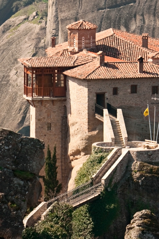 From Athens: Two-Day Guided Tour to Meteora - Visiting monasteries with a guide in the morning: stories behind the rock