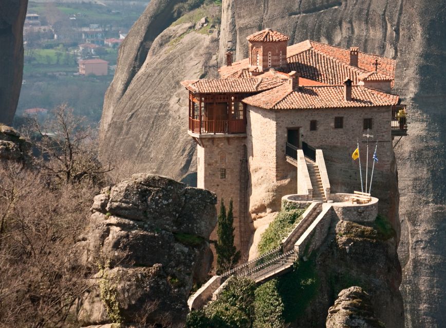 From Athens: Two-Day Guided Tour to Meteora - Inside the monasteries: audio guidance that keeps you moving