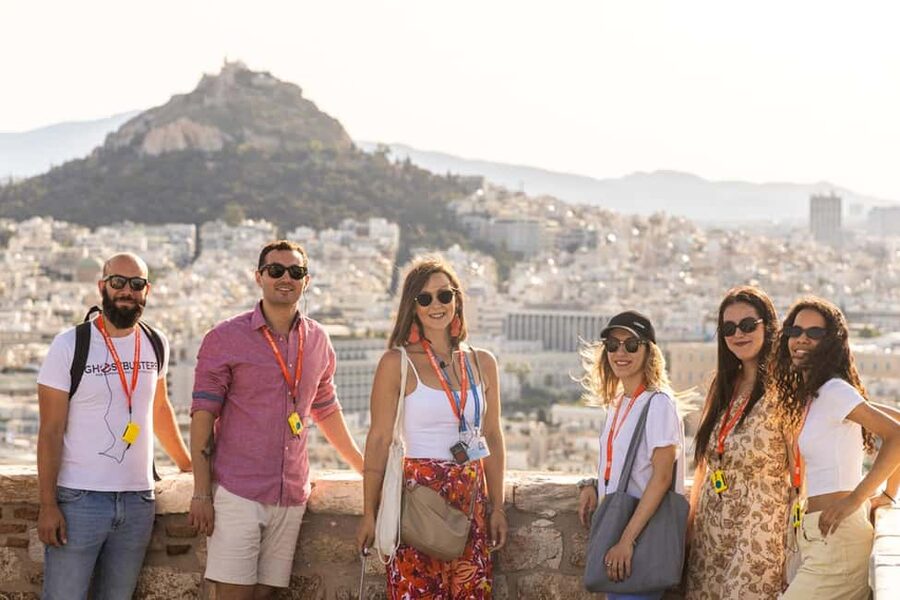 From Cruise Port: The Acropolis & Athens Highlights Tour - Entering the Acropolis from the south: crowd control you can feel