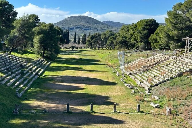 Full Day Biblical Ancient Corinth Canal Mycenae Epidauvro Nafplio - Mycenae: Lion Gate, Cyclopean walls, and the Treasury of Atreus