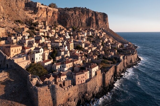 Full Day Private Tour to Monemvasia Medieval Fortress Town and Sparta - Passing Leonidas Monument and the Spartathlon endpoint marker