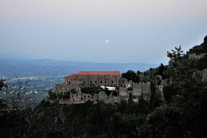 Full Day Tour to Ancient Sparta, Kaiadas, Mystras, Including Meal - Door-to-door pickup in Mercedes-Benz comfort