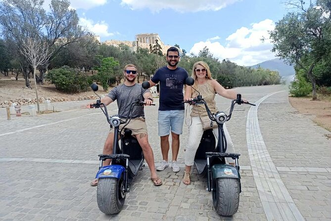 GoPro Adventure Tour in Acropolis area by E-Scooter - Ancient Agora of Athens: built for fast orientation