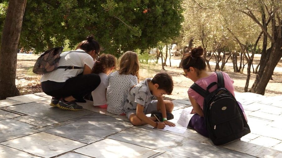 Greek Mythology for Kids: Private Tour - A 4-Hour Myth Quest from the Acropolis Metro to Syntagma