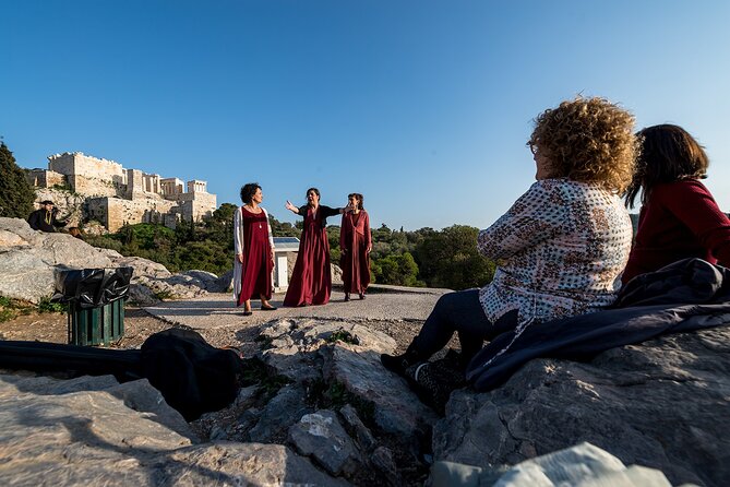 Greek Mythology Storytelling Walk - Odeon of Herodes Atticus: listening to the theater god in the theater zone