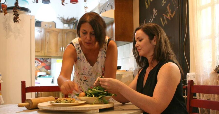 Greek Phyllo and Pie Cooking Class in Athens - Wine, ouzo, sweets, fruit, and dessert: the eating rhythm that makes it fun