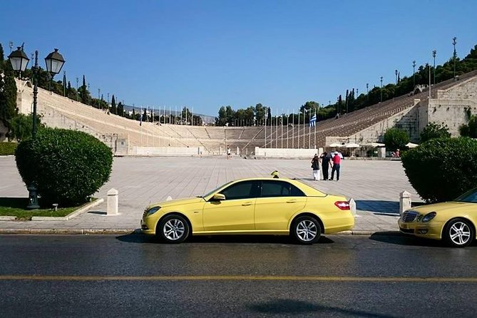 Half Day Historical Athens City Private Taxi Service Tour - Panathenaic Stadium: marble that still lives in real time