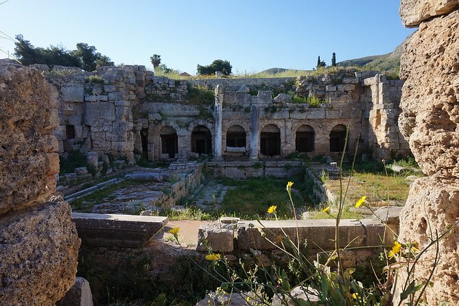 Half-Day Private Tour from Athens to Ancient Corinth - Temple of Apollo: 40 monolithic columns, now just seven