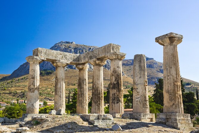 Half Day Private Tour to Ancient Corinth - Temple of Apollo area: the 6th-century B.C. anchor of your visit